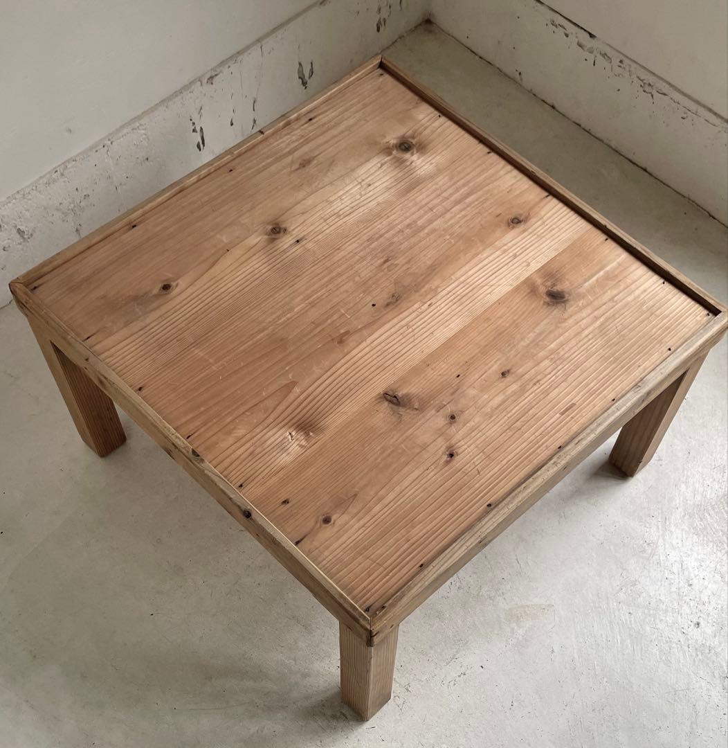 古いローテーブル　座卓　レトロ　飾り台　古道具　アンティーク　ちゃぶ台