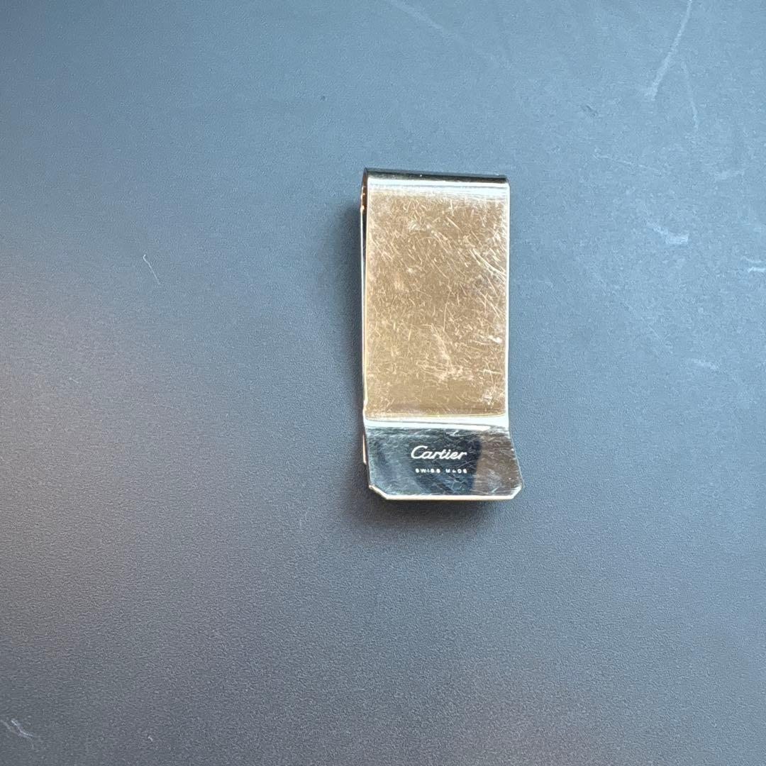 カルティエ マネークリップ Cドゥ 2C デコール ハッピーバースディ