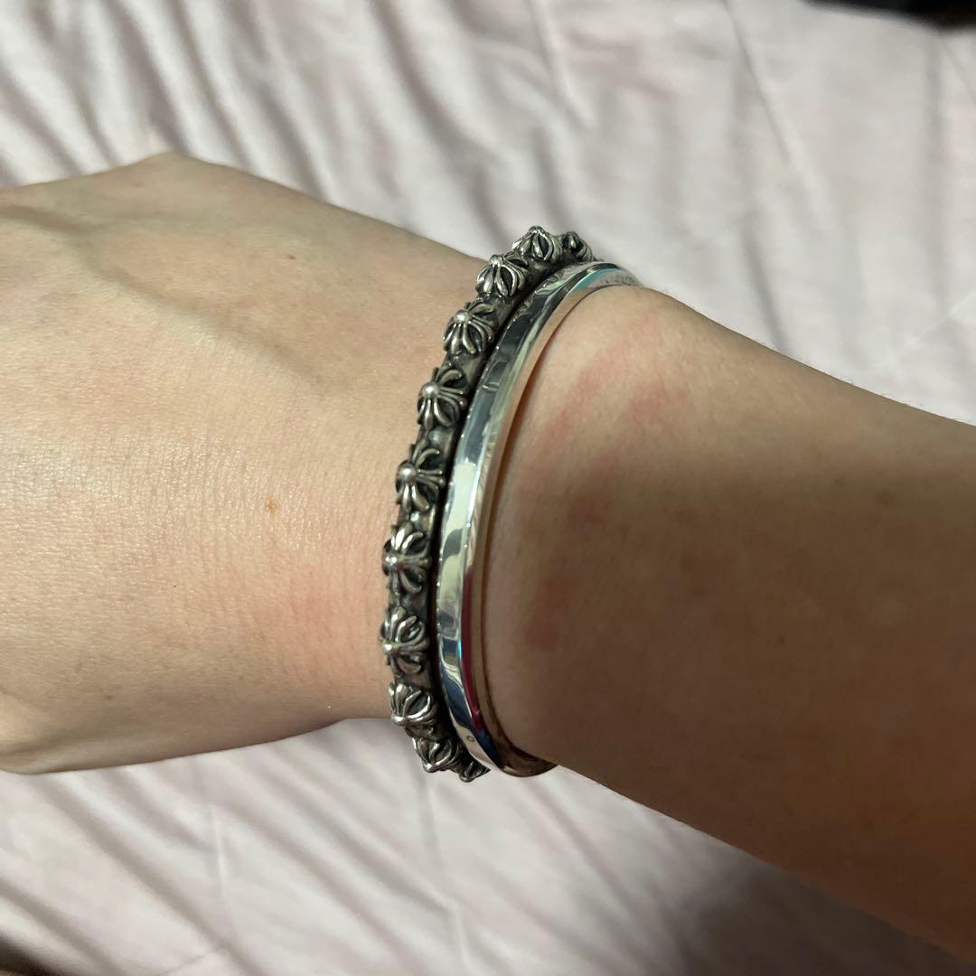 ティファニー　メイカーズ　ナローカフ　バングル　シルバー