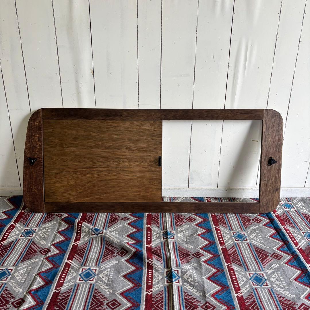 ハイエース 窓埋めパネル 開閉式 左右セット 断熱シート加工 エボニー