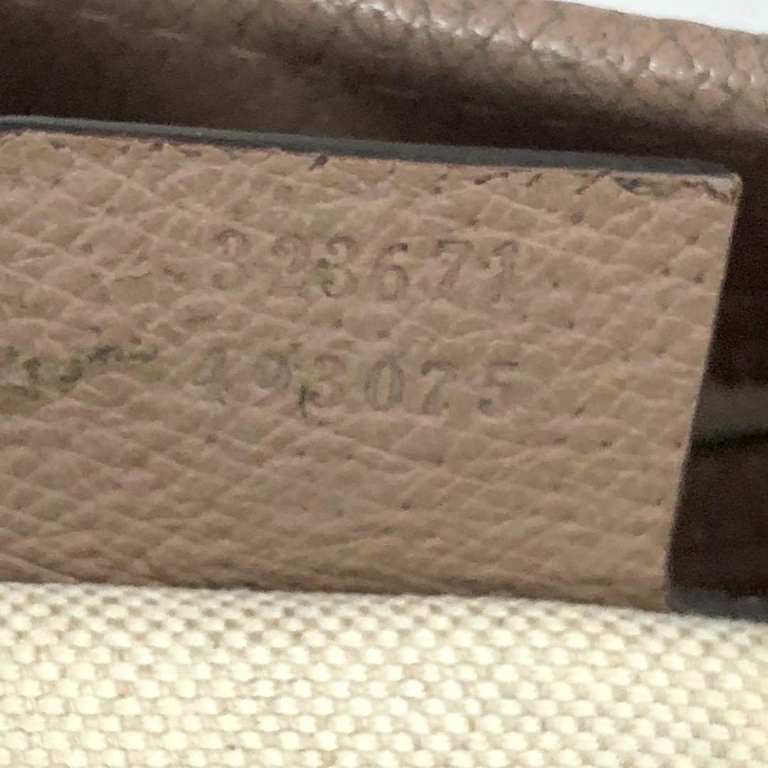 GUCCI グッチ GGキャンバス×レザー トートバッグ ベージュ×ピンク系