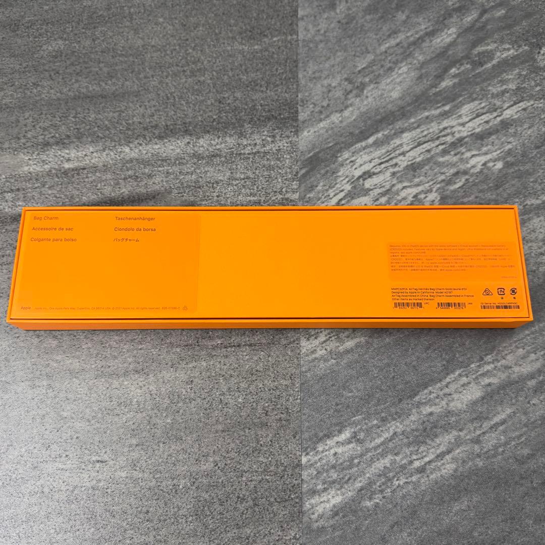 ★鑑定済★美品★Apple★AirTag★Hermès★レザーキーリング★