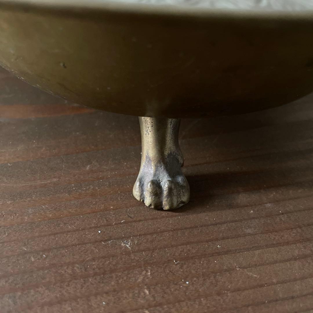 古道具 アンティーク 銅製 灰皿