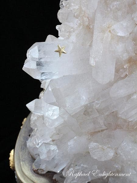 水晶・クリスタル・クラスター・天使のランプ　極レア　幻想的な光に包まれる♪