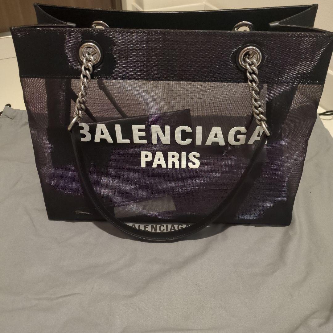 BALENCIAGAバレンシアガデューティーフリートートバッグメッシュ