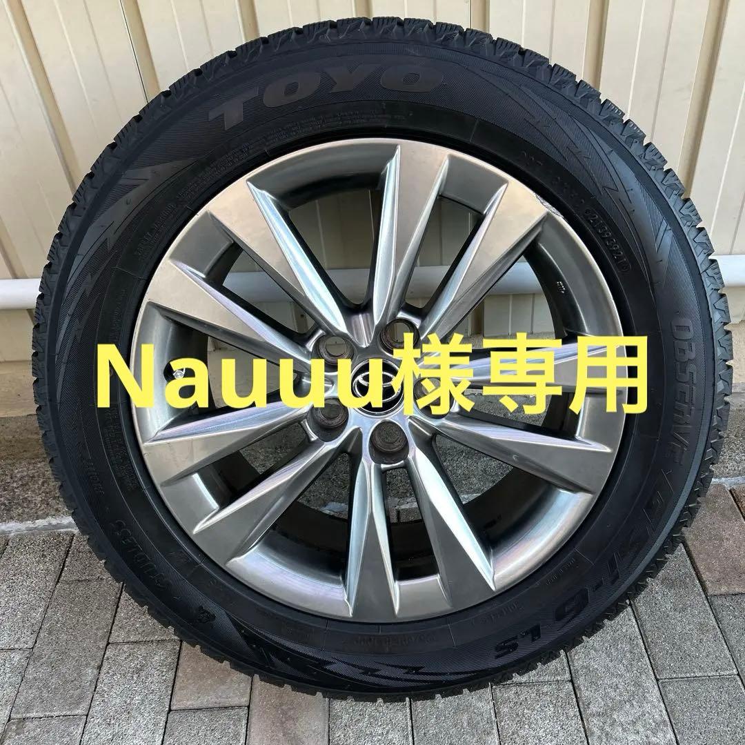 ②値下げ‼️現行アルファードヴェルファイア40スタッドレス純正18インチ1本の価格