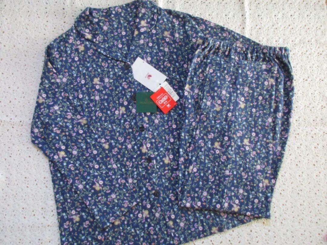 ミントン　新品　あたたかパジャマ（L）　ワコール　秋冬 綿100%