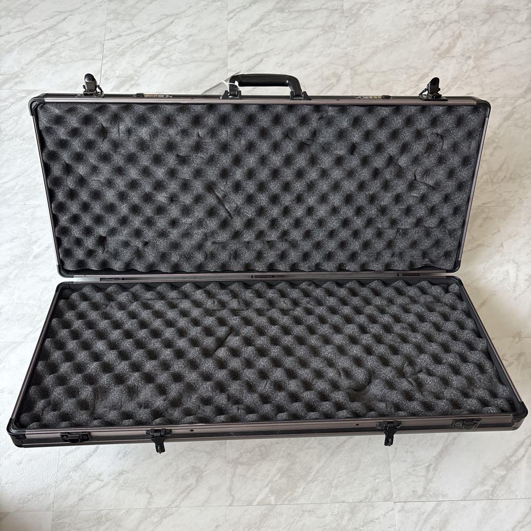 アルミ ガンケース ライフル ケース ミリタリー ギター キュー　パスロック