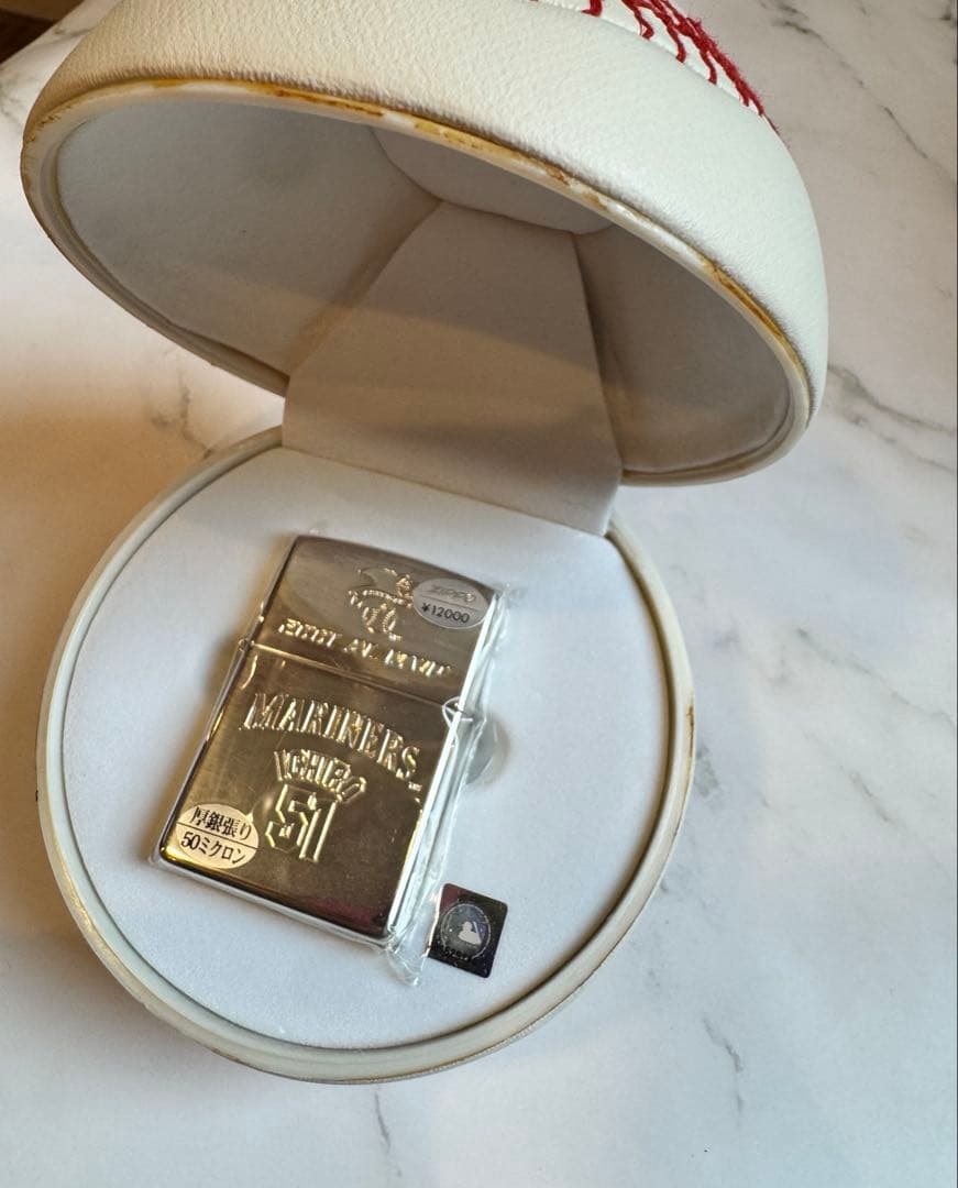 激レア イチロー マリナーズ MARINES 51 野球 ZIPPOライター