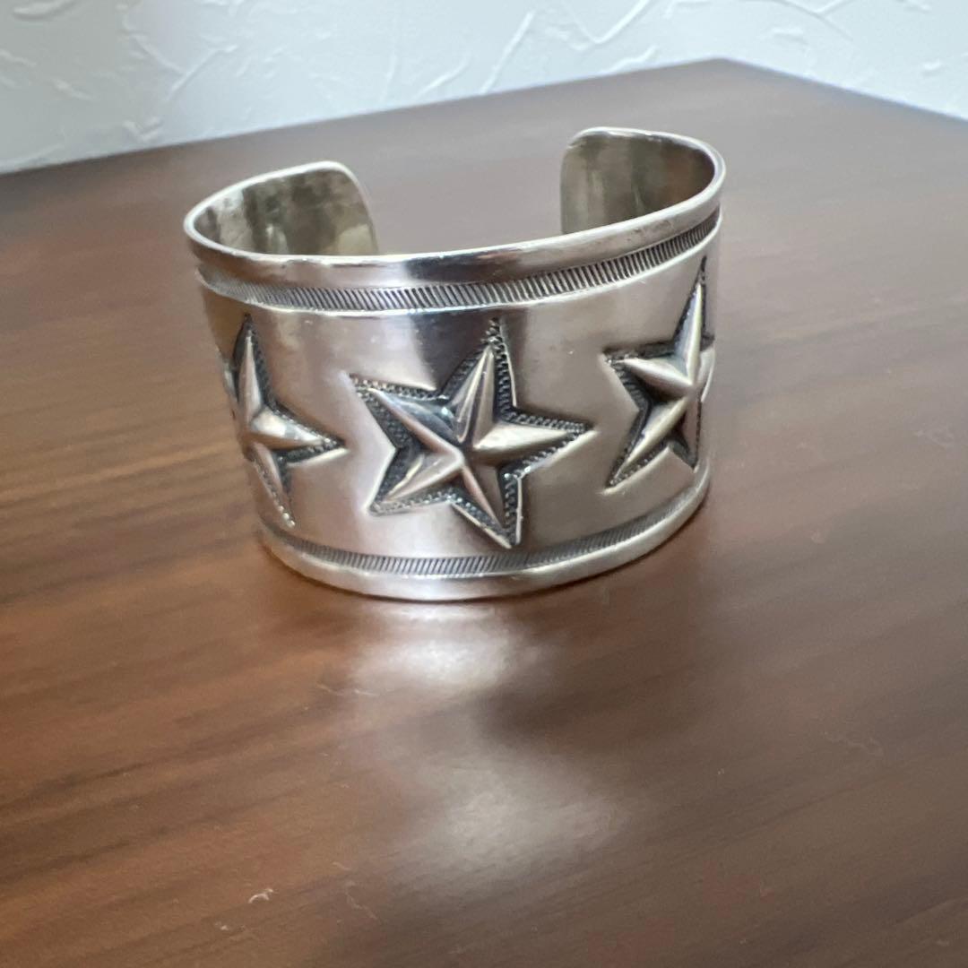 私*物様 TAKAHIROMIYASHITA シルバー バングル 星型装飾　初期
