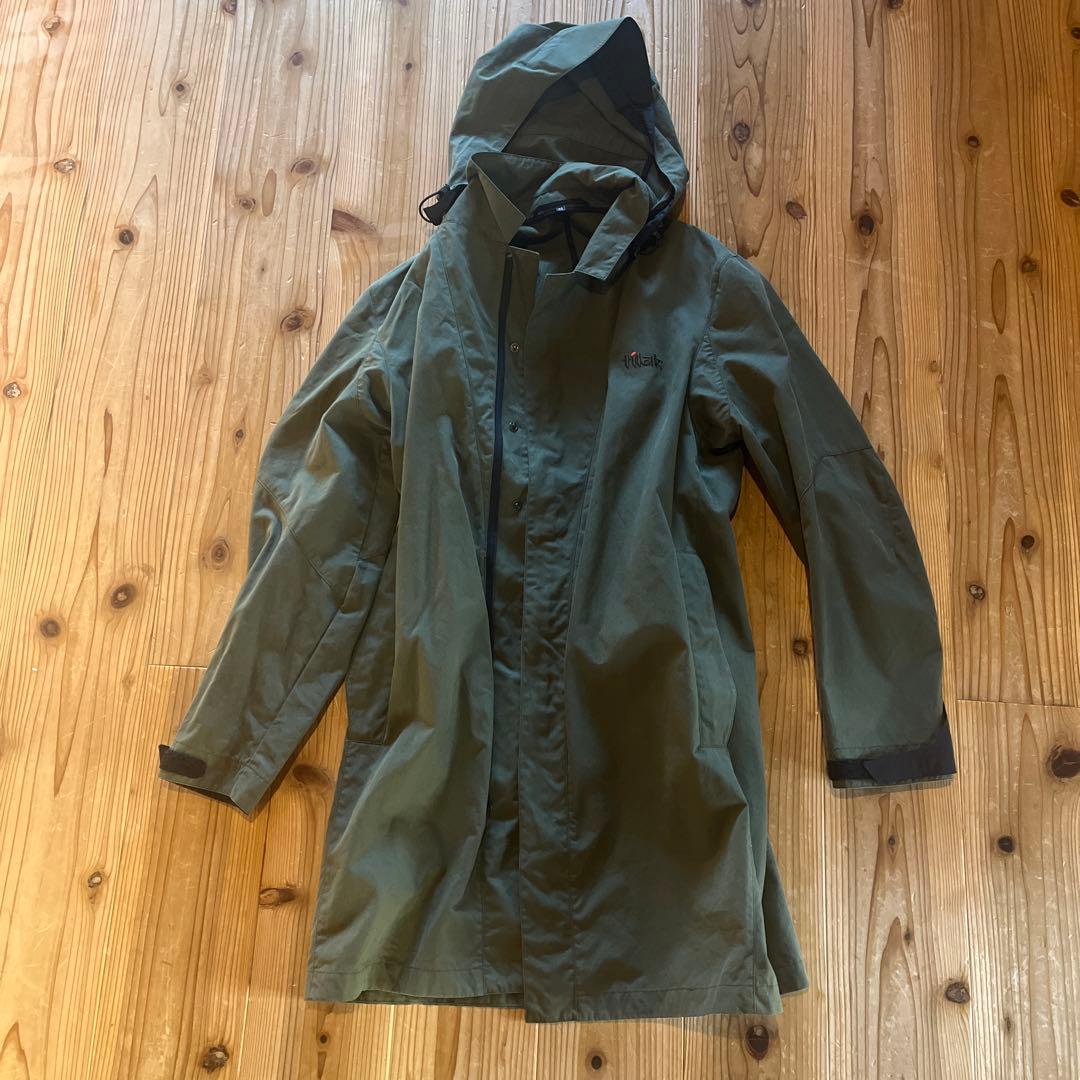 tilak Poutrnik レインコート オリーブ