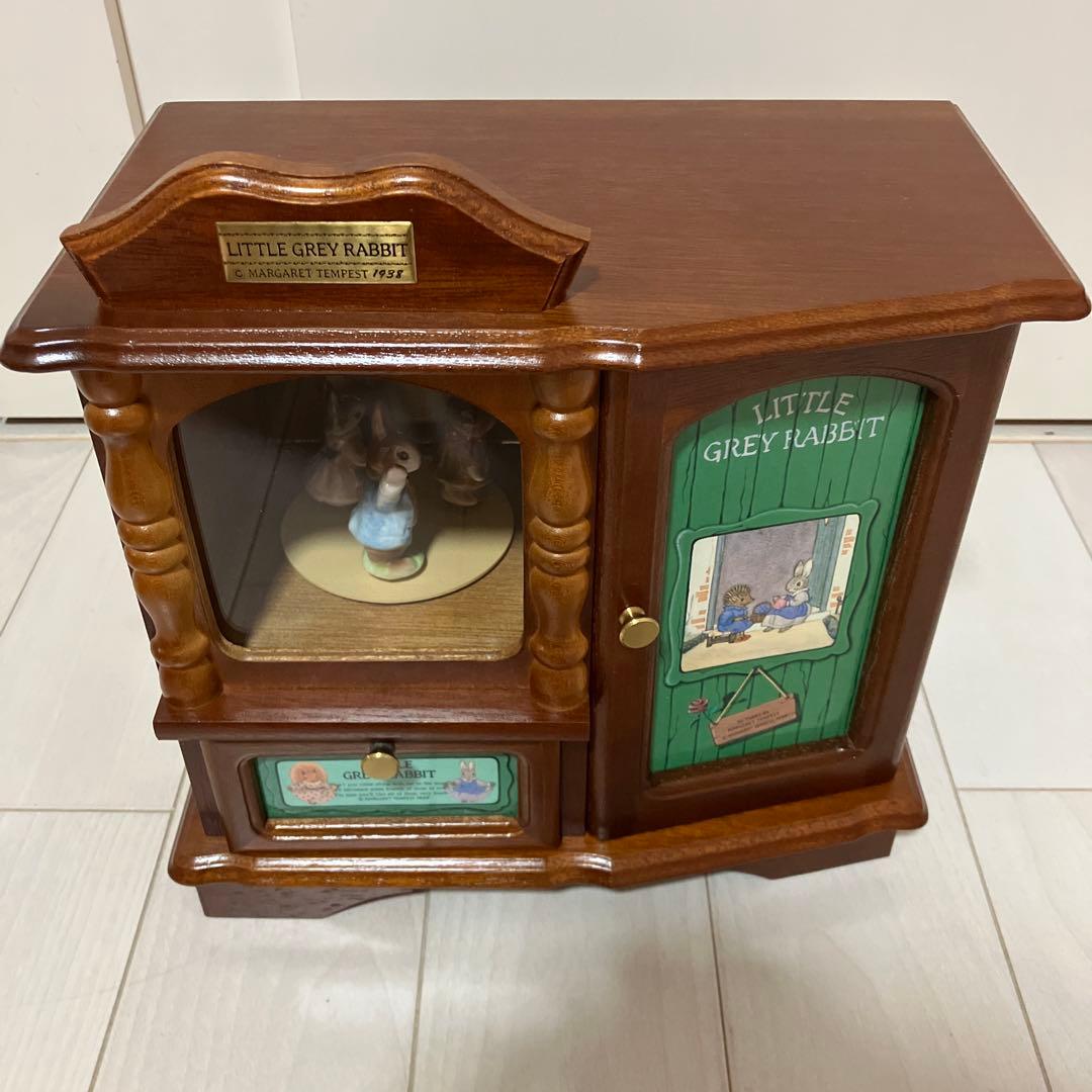 激レア　LITTLE GREY RABBITオルゴール　アクセサリーケース