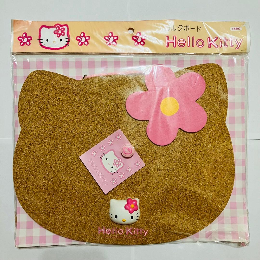 【カオハナキティ】コルクボード フェイス1998年 新品未開封 美品❣️