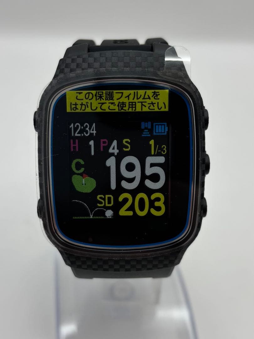 未使用品】 ザ・ゴルフウォッチ NORMⅡ ノルム2 ブラック 箱 取扱説明書付