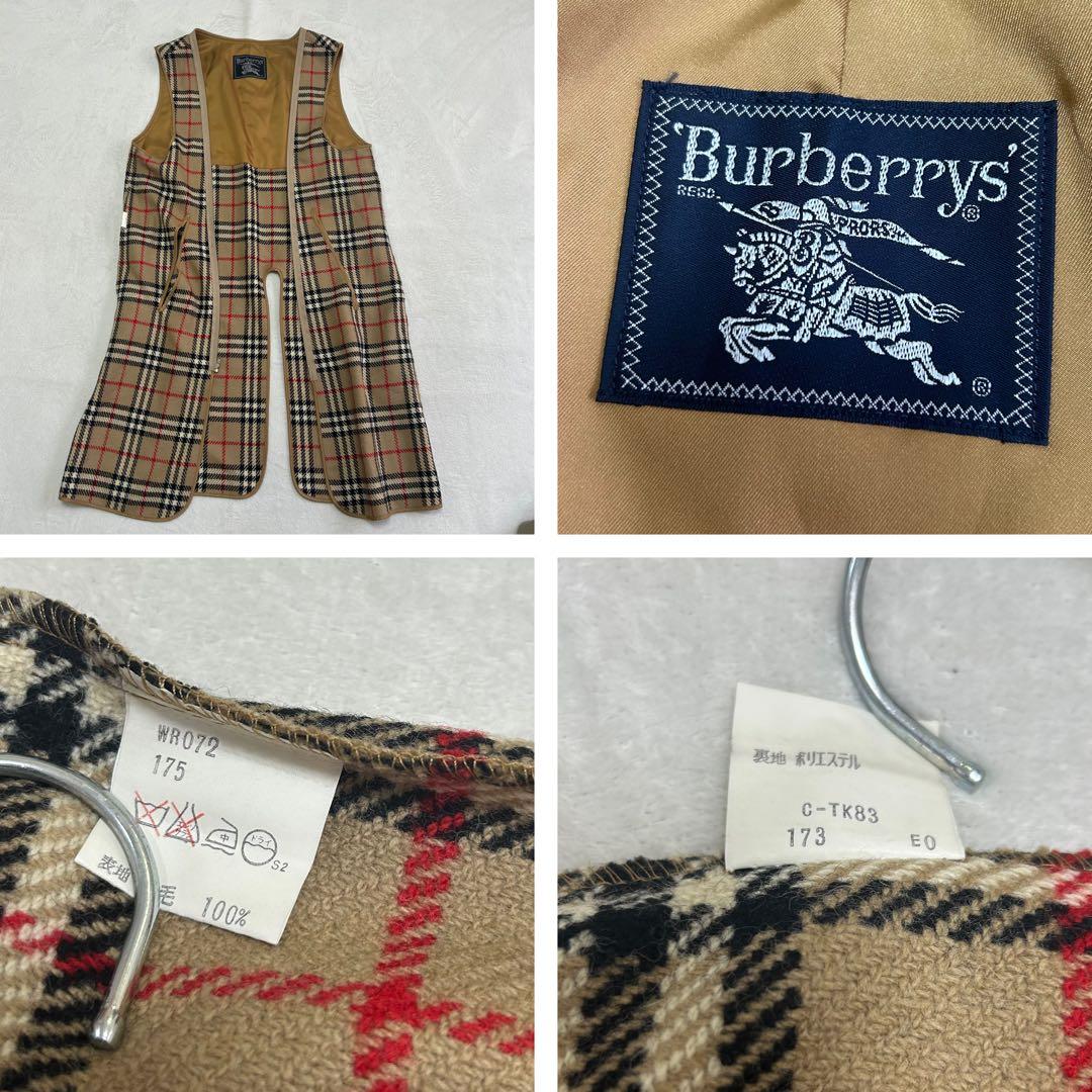 美品　着丈114 バーバリー　メンズ　ライナー付ベルト　比翼ロングトレンチコート