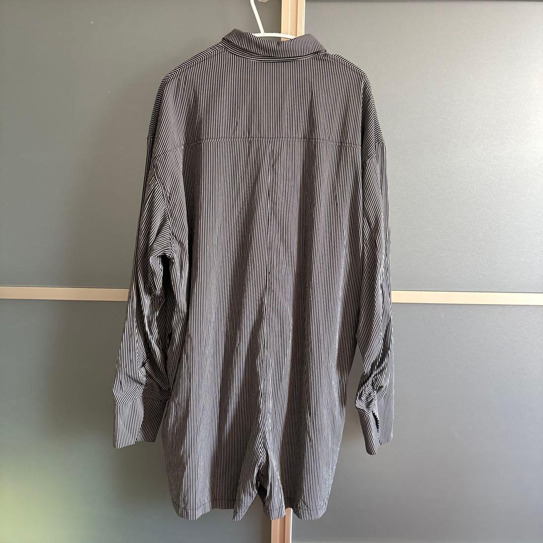 アメリ　STRIPE SHIRT ROMPERS Mサイズ