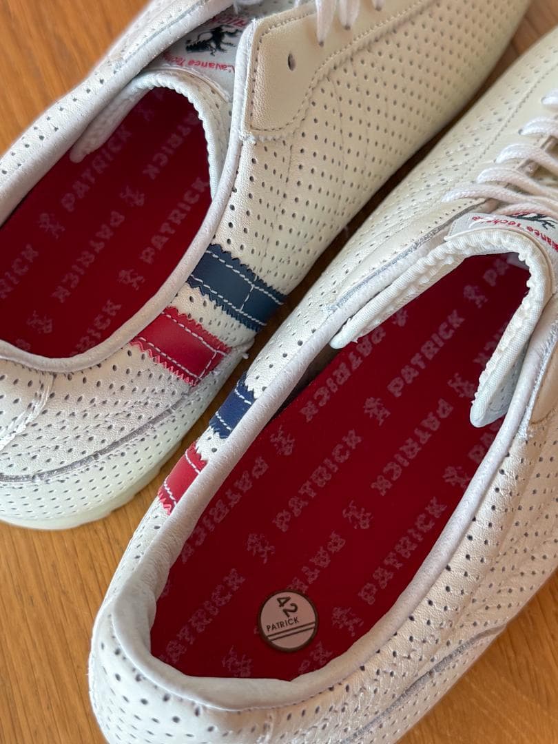 PATRICK P.SULLY-L パトリック パンチング シュリー 本革 42