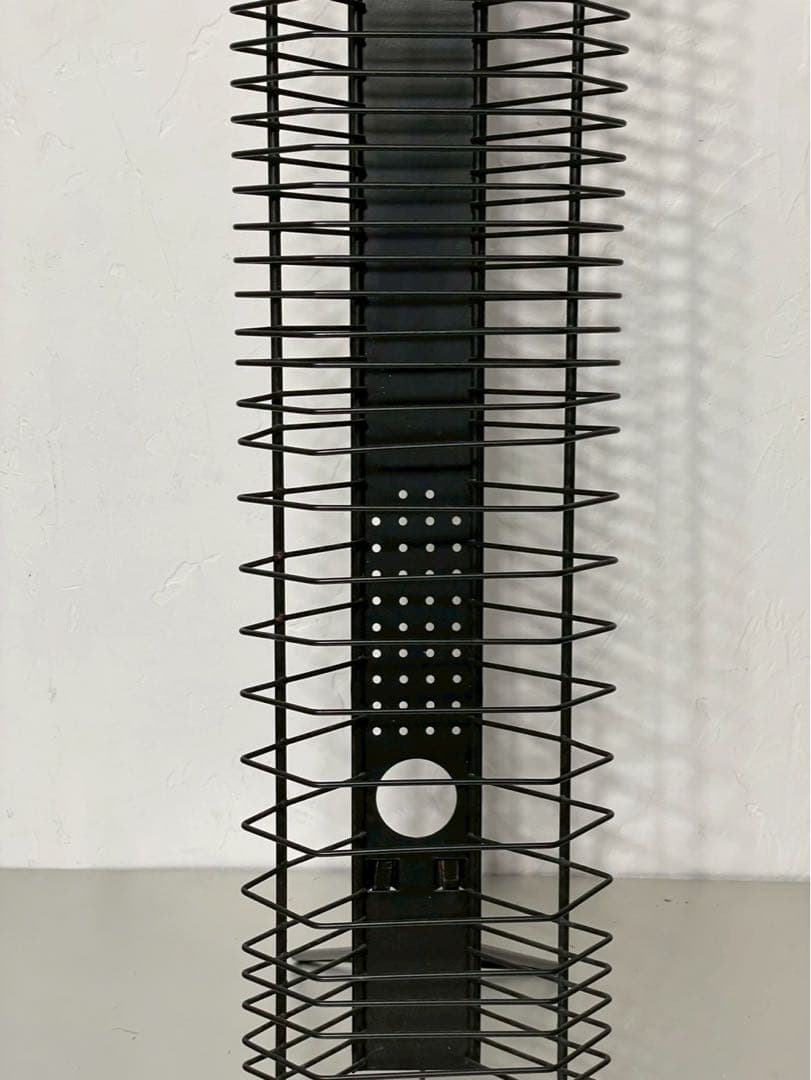 hama ハマ CDラック CDタワー アイアン 昭和レトロ 54枚収納 ドイツ