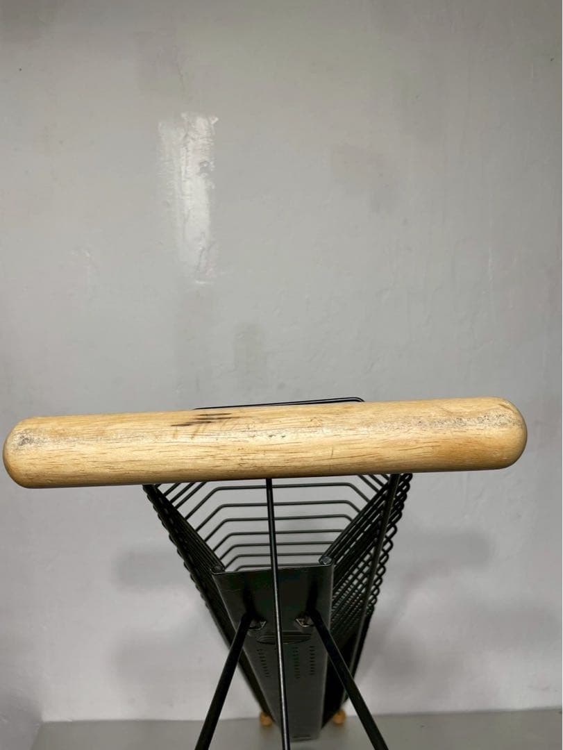 hama ハマ CDラック CDタワー アイアン 昭和レトロ 54枚収納 ドイツ