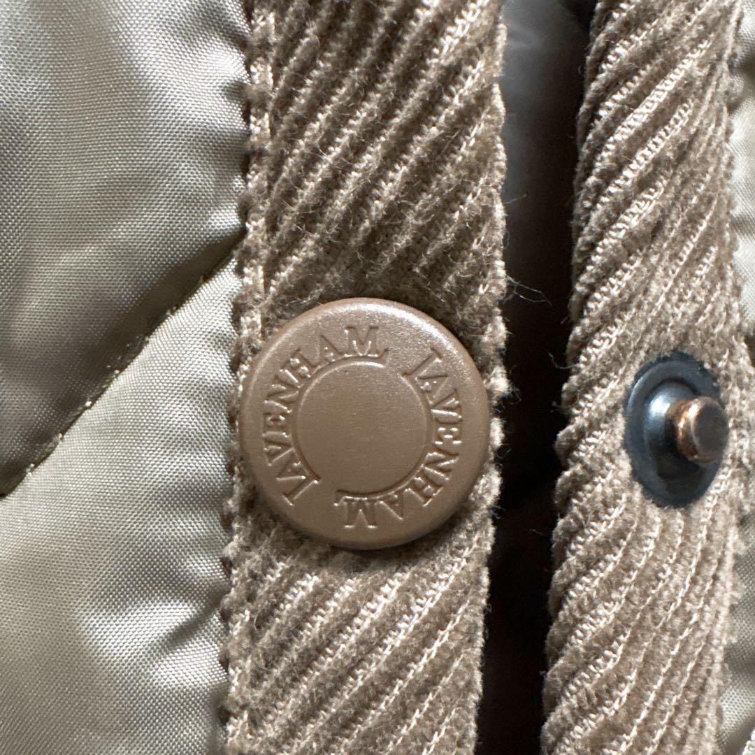 ケンケンパッパ　極美品　ラベンハム　LAVENHAM キルティングダウンベ