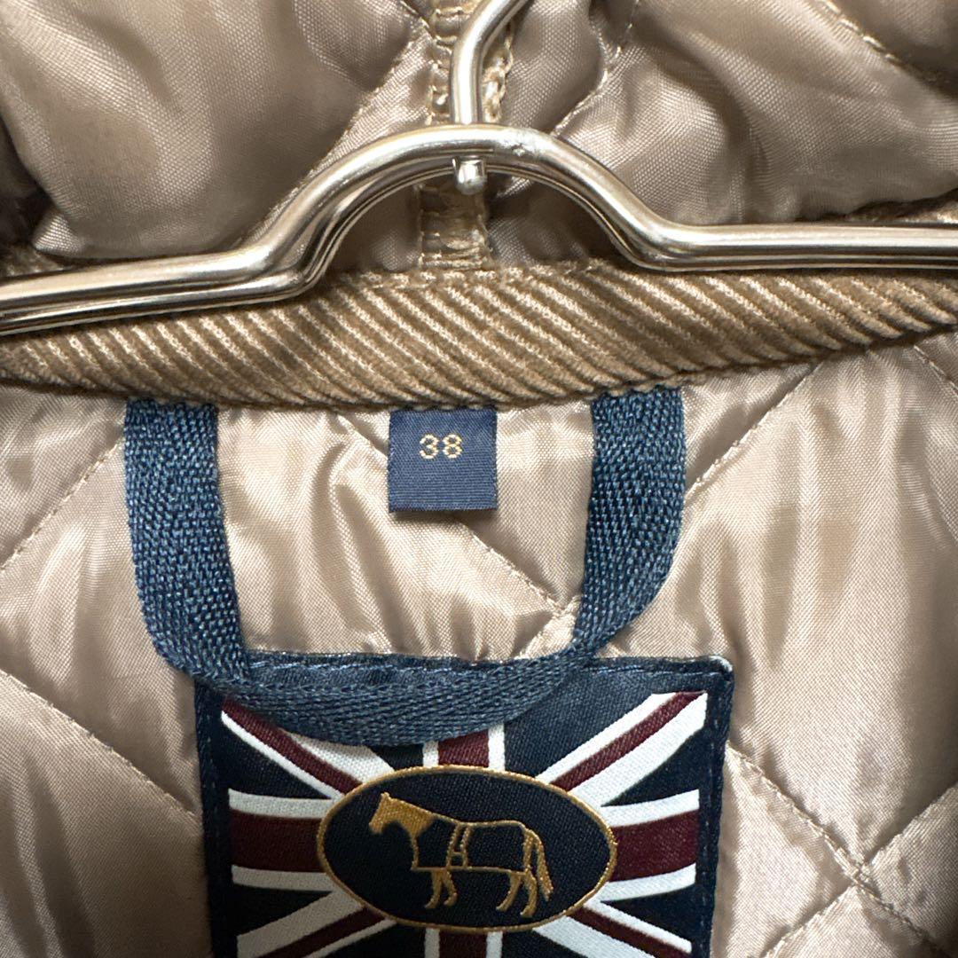 ケンケンパッパ　極美品　ラベンハム　LAVENHAM キルティングダウンベ