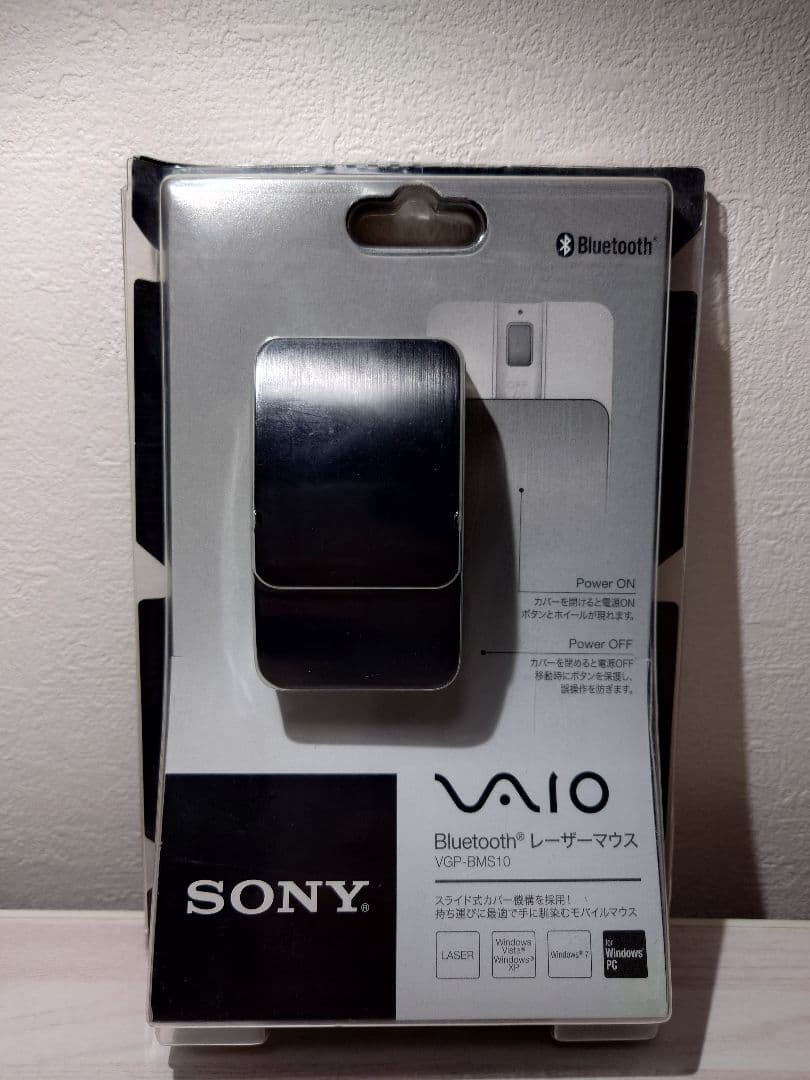 【SONY VAIO】純正BluetoothマウスVGP-BMS10:未使用