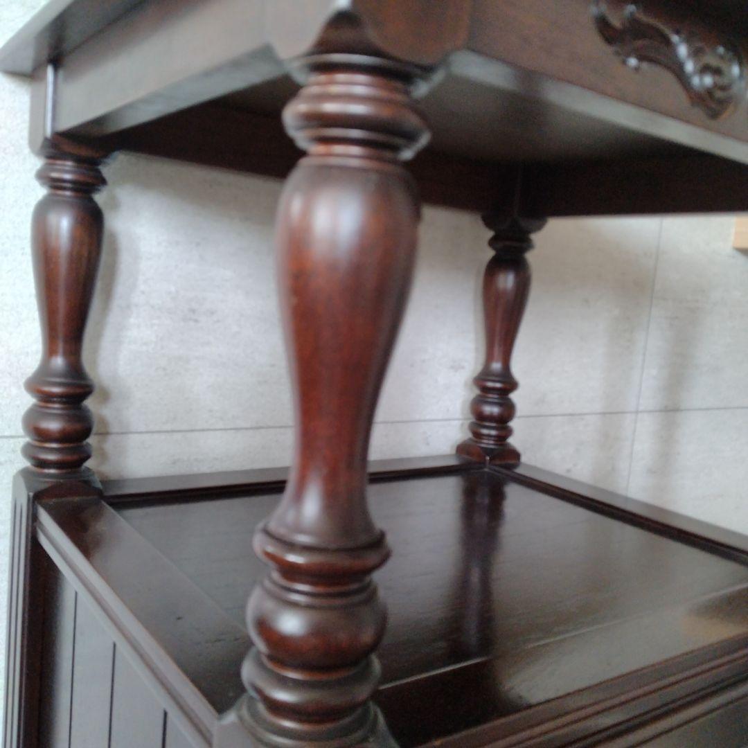 【ViViV】飛騨家具フロンティア 電話台 収納棚 チェスト