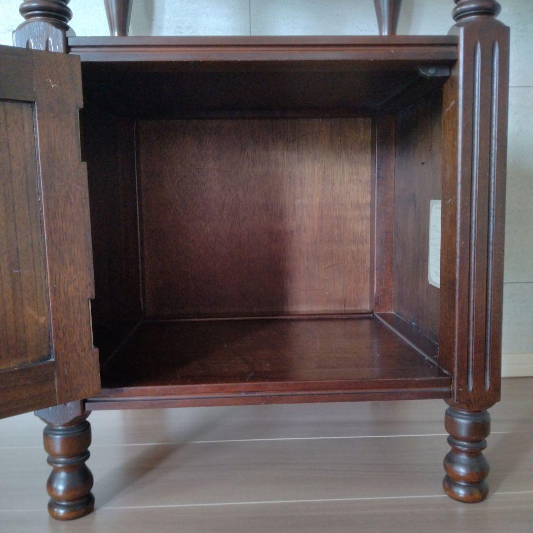 【ViViV】飛騨家具フロンティア 電話台 収納棚 チェスト