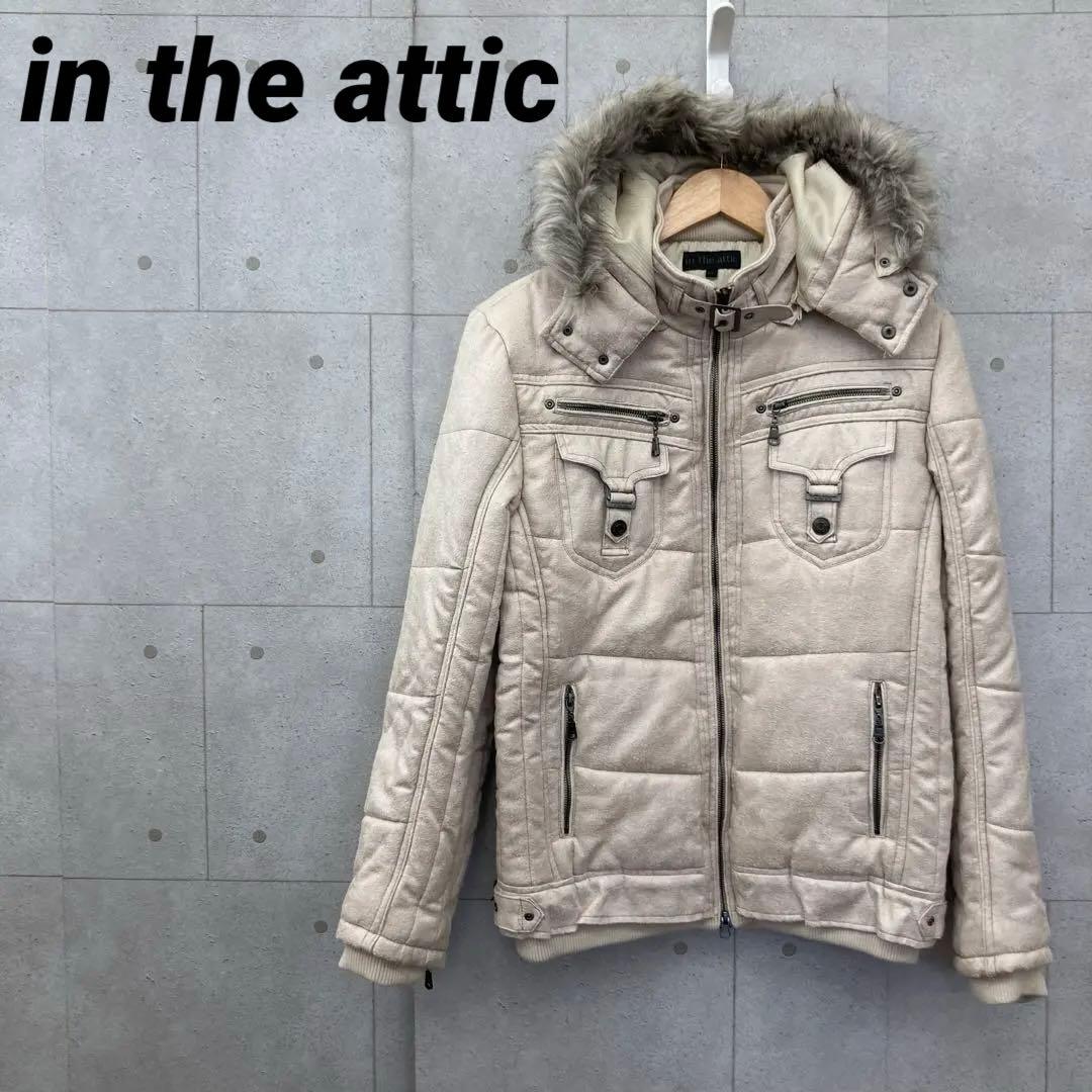 in the attic インジアティック フェイクスエードジャケット LL