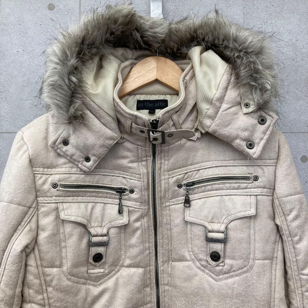 in the attic インジアティック フェイクスエードジャケット LL