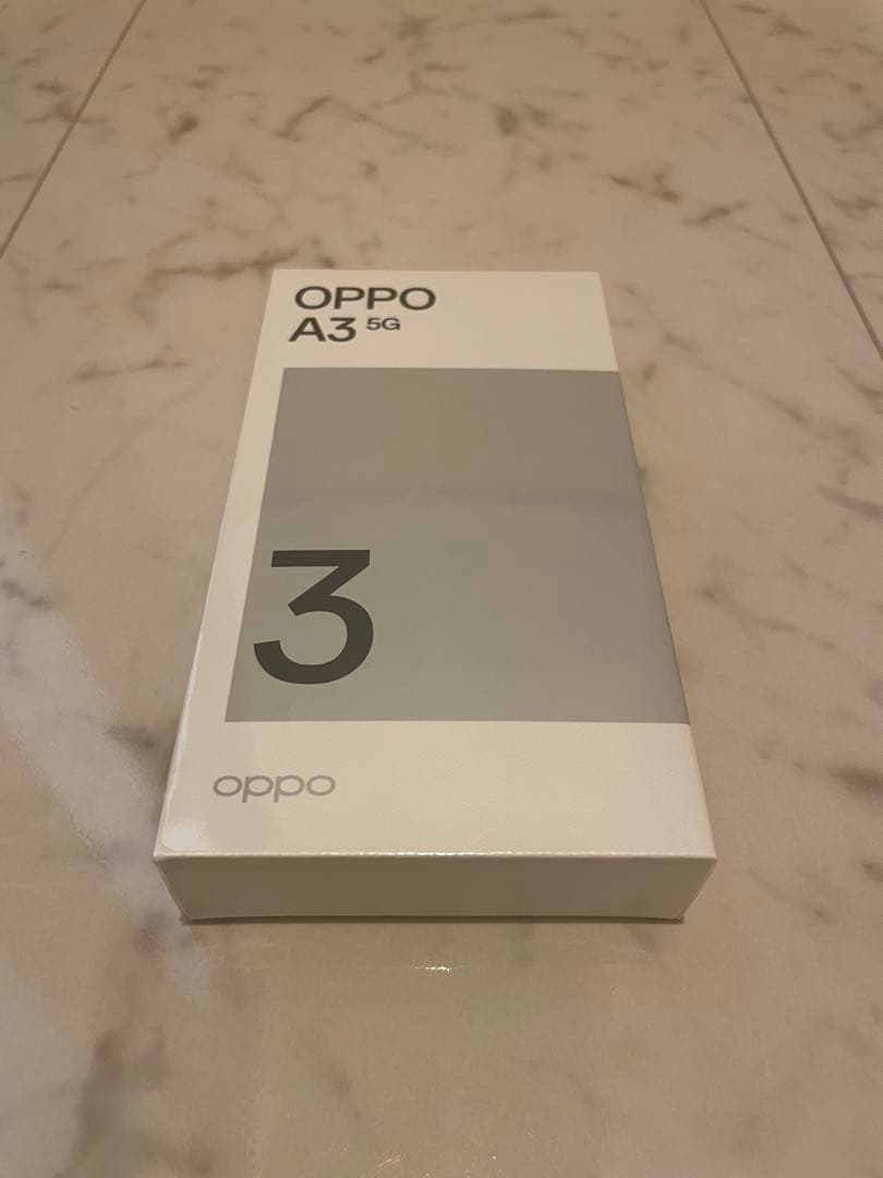 【あにぱん】OPPO A3 5G（ブラック）