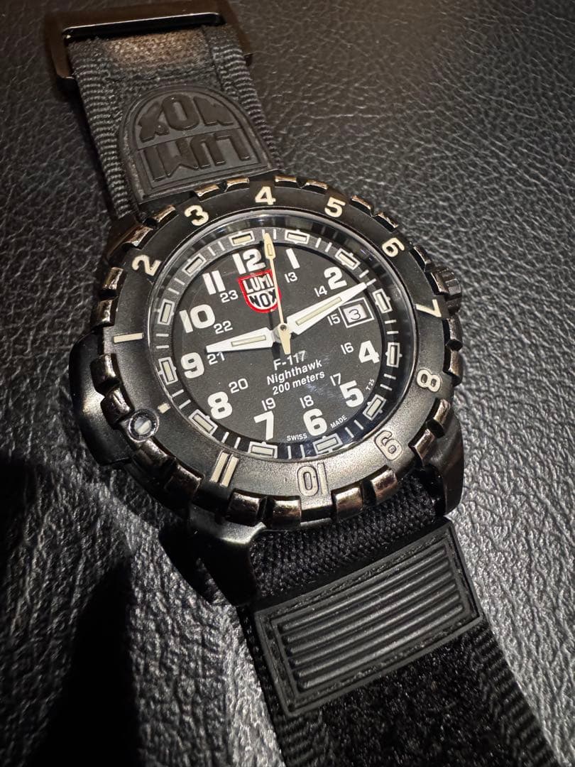 ルミノックス　LUMINOX F-117 ナイトフォーク2 ブラック ミリタリー