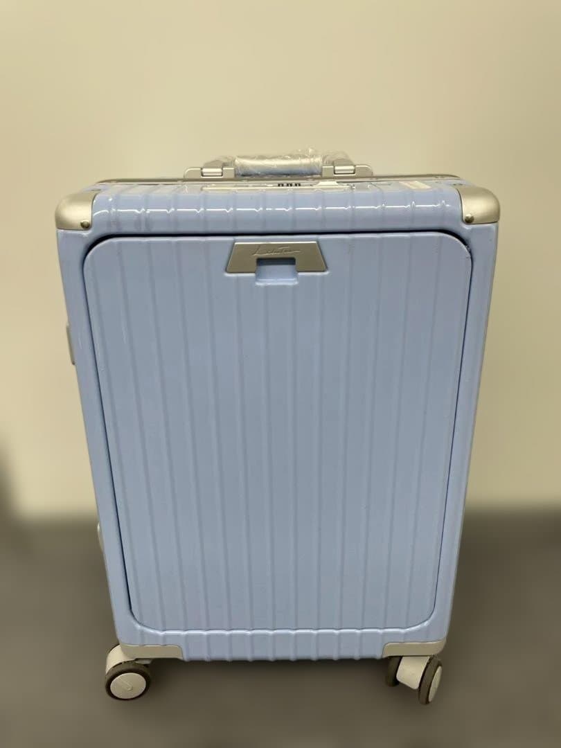 リベティ多機能キャリーケース【エナメルスカイブルーSサイズ】A52