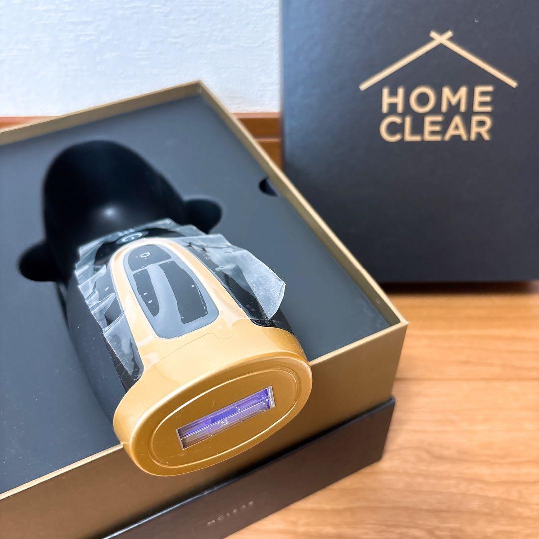  CLEAR (ホームクリア) 家庭用脱毛器 本体と付属品