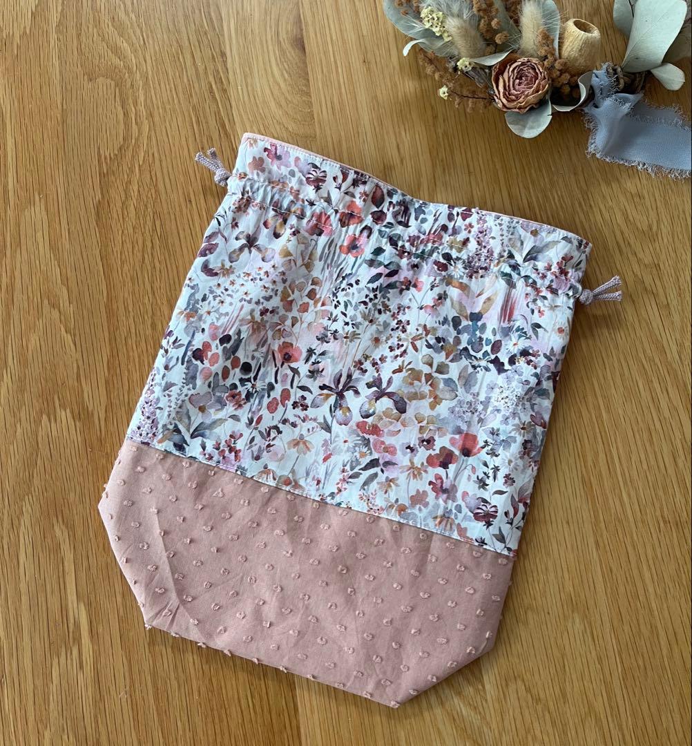 rin＊リバティ生地使用＊フェルダ＊巾着セット