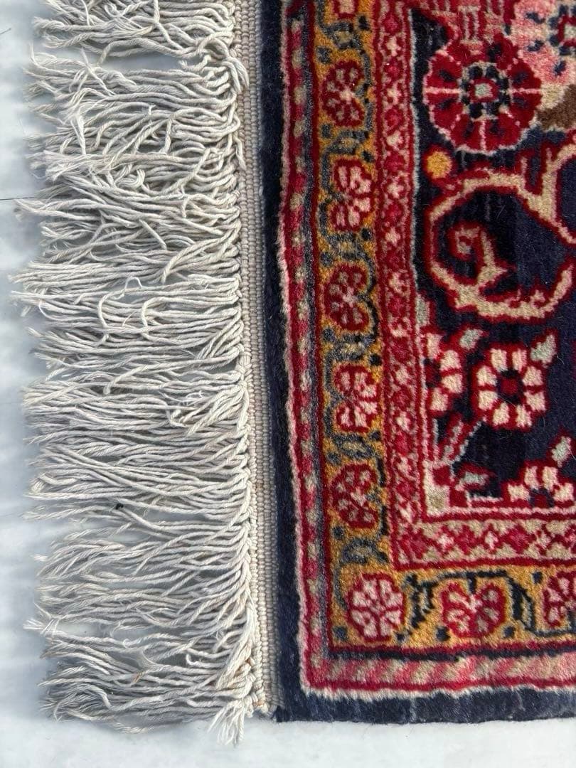 【ダメージ有り・早い者勝ち】ペルシャ絨毯　ウール　手織り　パキスタン　トルクメン