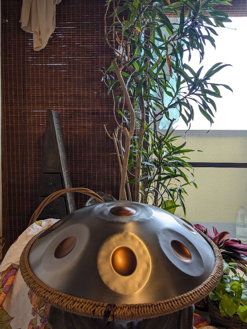 ハンドパン　12音　22インチ　Dマイナー　ヨガ　瞑想　楽器