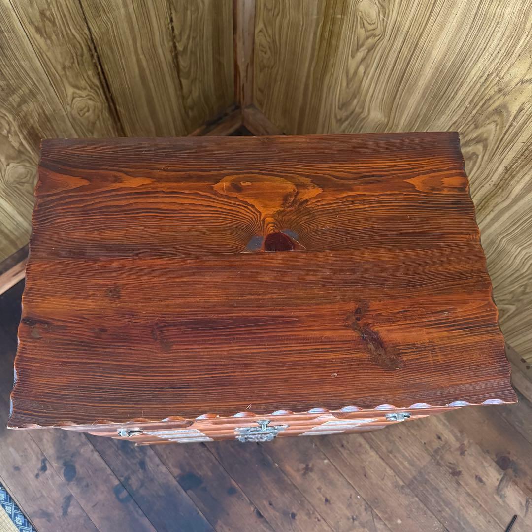 一点限り！ヴィンテージ★バレンシア　4段チェスト　棚　　タイル家具　スパニッシュ