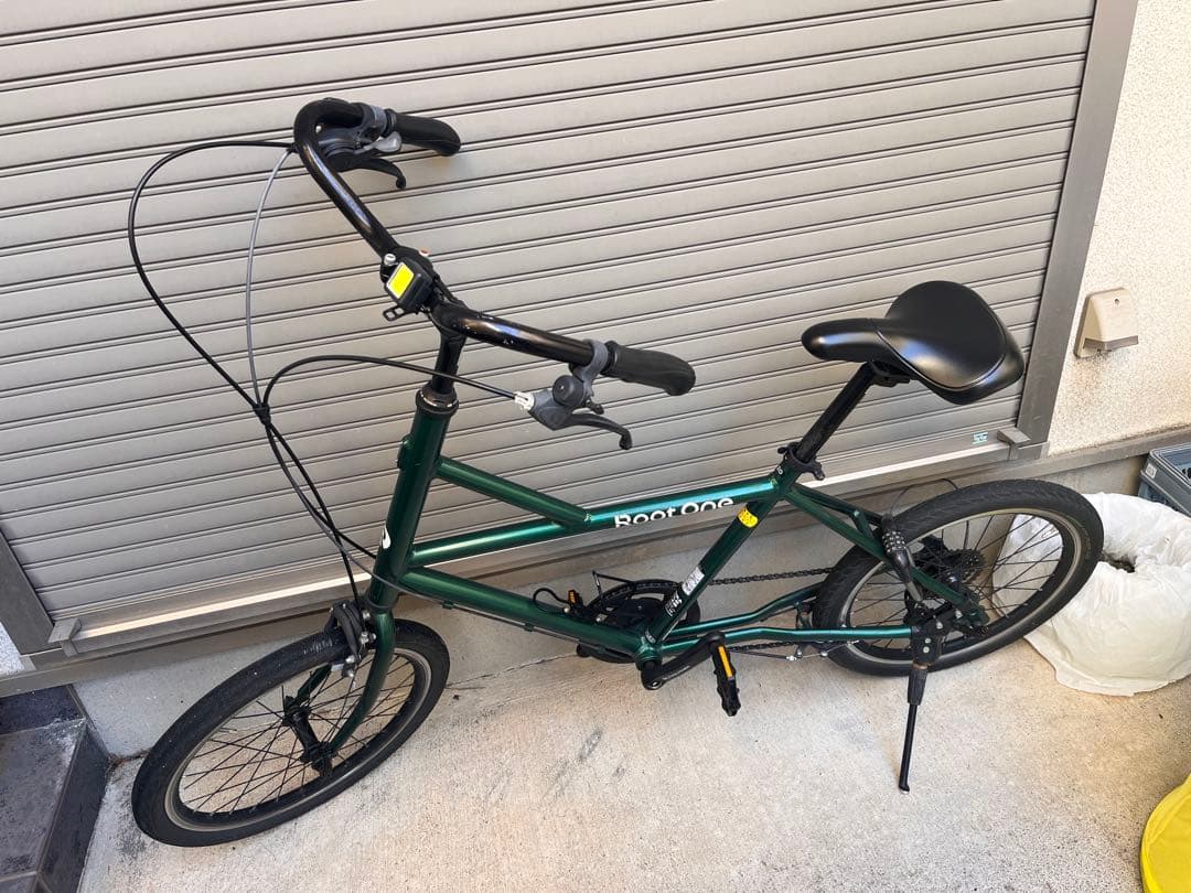 Root One S8 グリーン ミニベロ