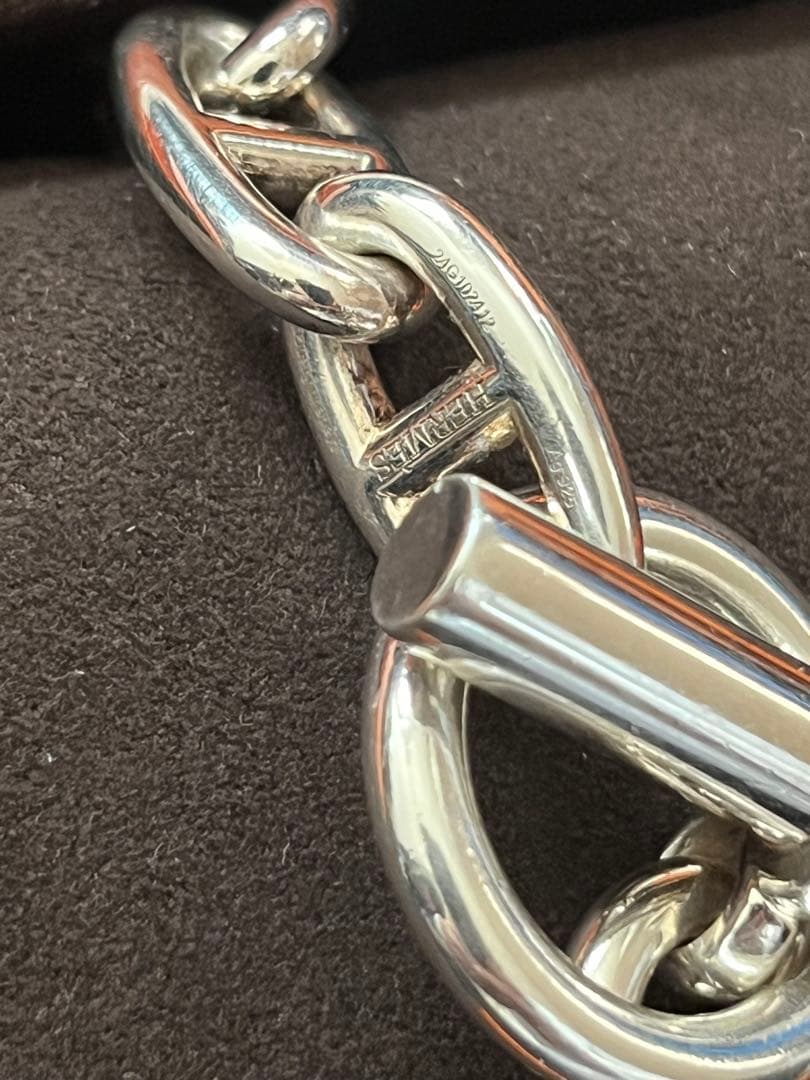 エルメス HERMES シェーヌダンクル GM13コマ 美品