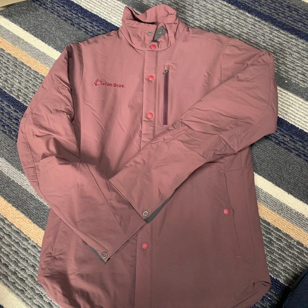 〈Teton Bros〉中綿入りワークシャツ　Sサイズ