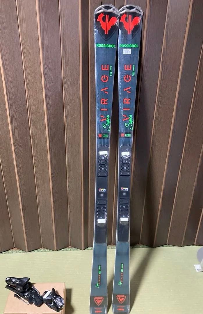 新品 23/24 ロシニョール　SUPER VIRAGE Ⅷ 166 ビン付き