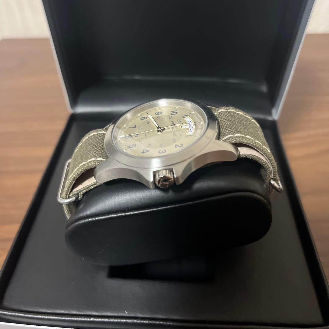 【美品】HAMILTON 時計用ボックス 取扱説明書付き