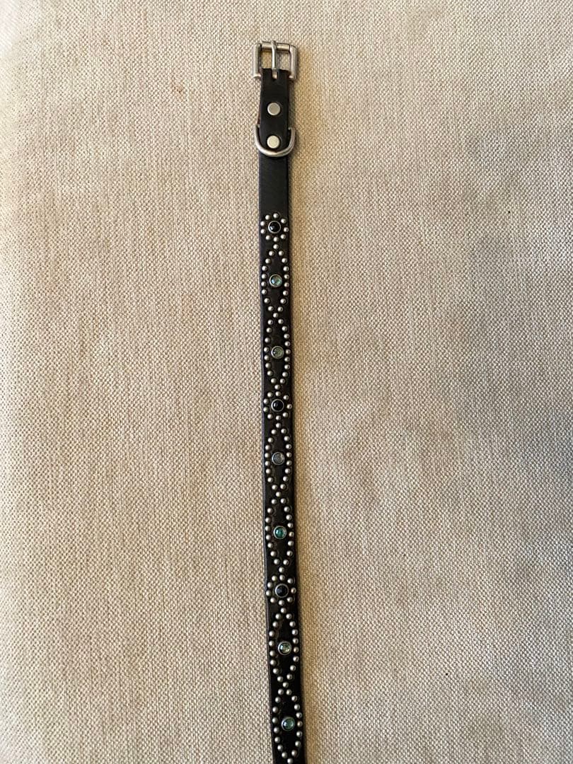 HTC ナロースタッズベルト マルチストーン 32inch TENDERLOIN