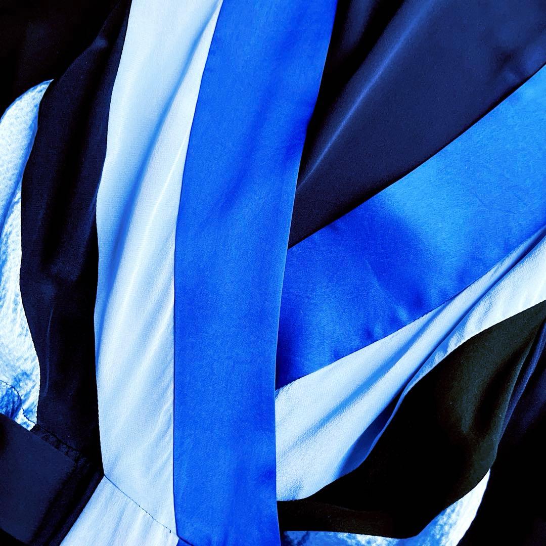 美品✨ダイアン・フォン・ファステンバーグ　ラップワンピース　ストライプシルク混