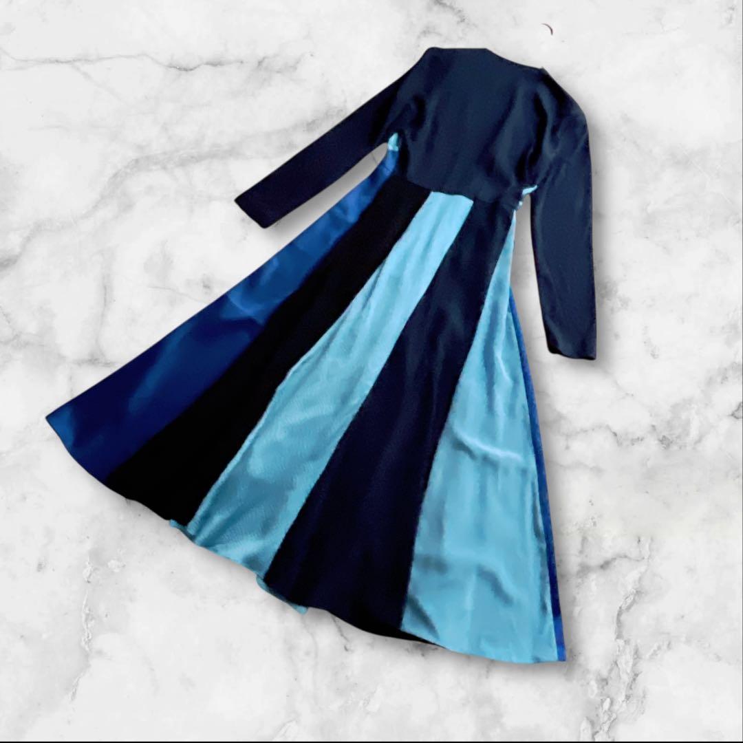 美品✨ダイアン・フォン・ファステンバーグ　ラップワンピース　ストライプシルク混