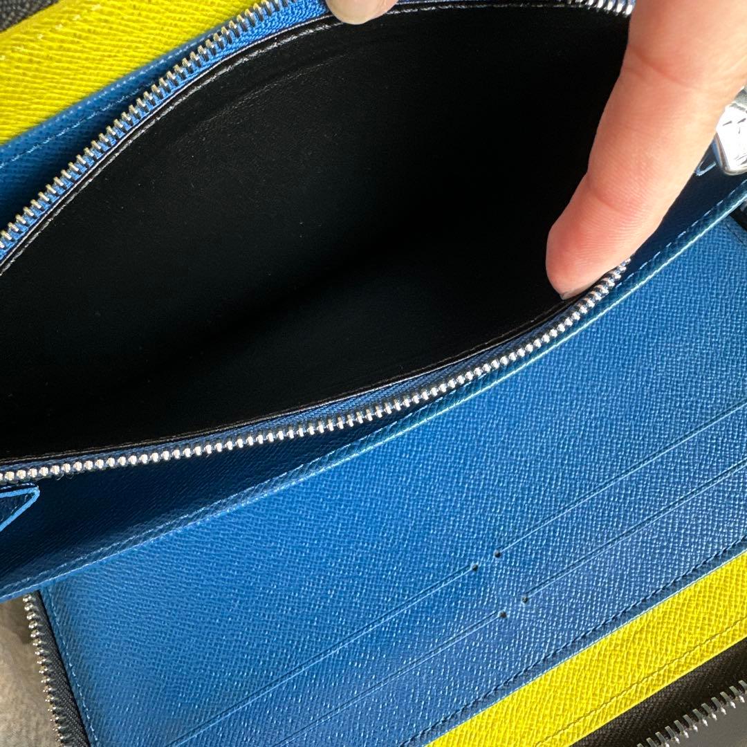 美品 LOUIS VUITTON ジッピー・オーガナイザー 長財布 エピレザー