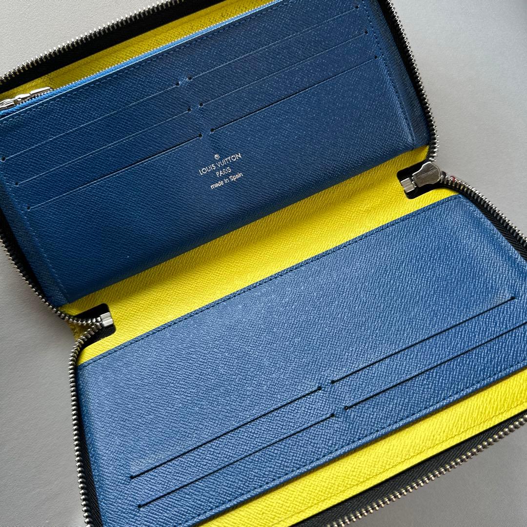 美品 LOUIS VUITTON ジッピー・オーガナイザー 長財布 エピレザー