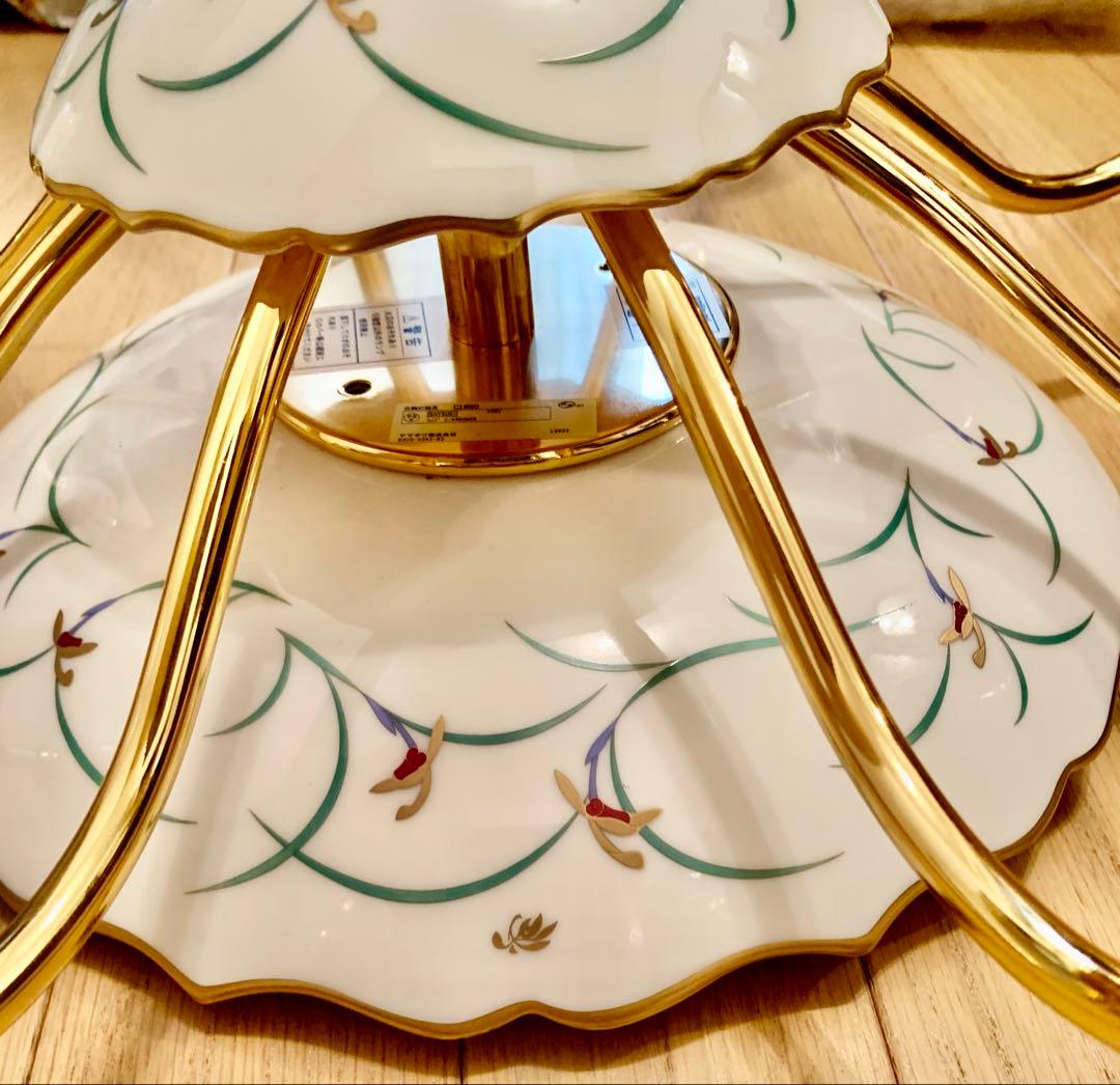 [ヤマギワ]シャンデリア　陶器