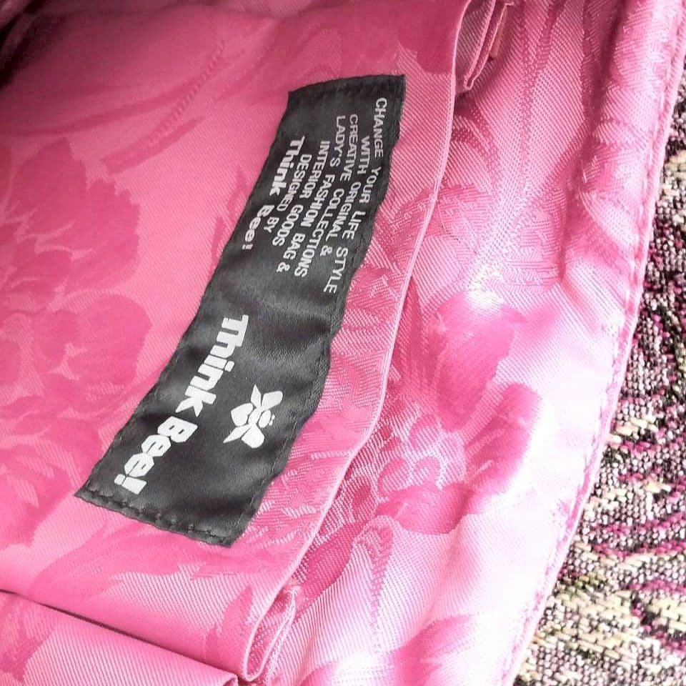 Think Bee! シンクビー ネバーエンディング ピンクローズ トートバッグ